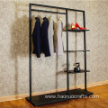 bedroom European mobile economy simple clothes rack